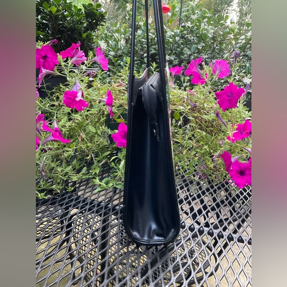 Adorable Bulldog Rhinestone Bling Collar Double Handle Silver Hardware Bag! - Picture 4 of 16